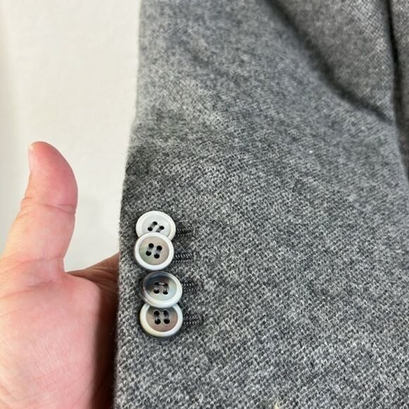 Corneliani Quilted Wool Cashmere Blazer - Picture 3 of 16